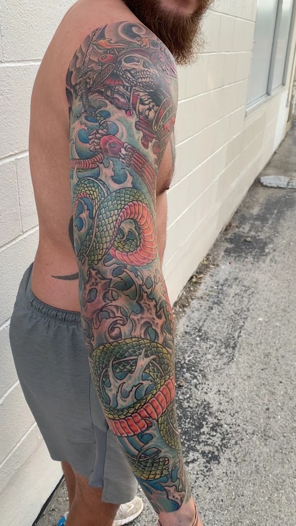 Tattoo work by Adrenaline Tattoo & Body Piercing (1)