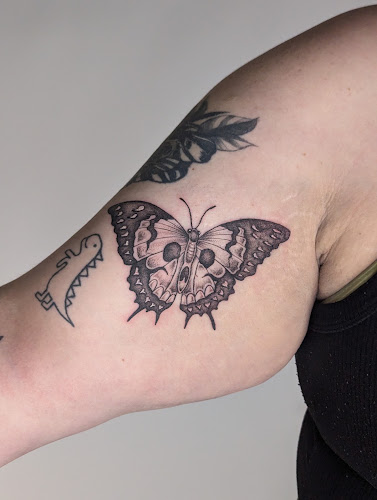 Bat & Cave Tattoo in Dallas