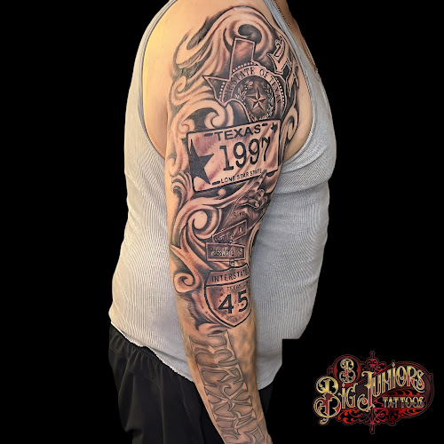 Big Junior's Tattoos in Baytown