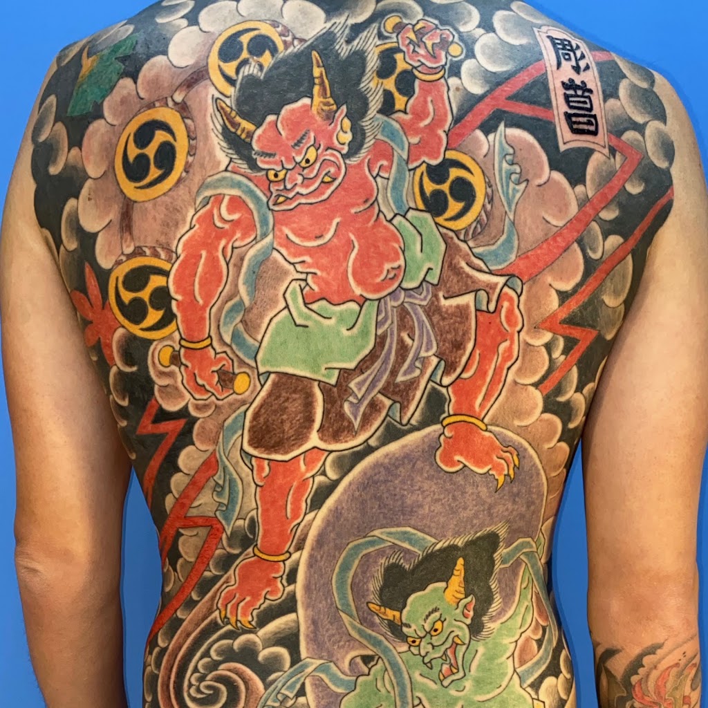 Tattoo work by Carl Hallowell, "Horisho" (2)
