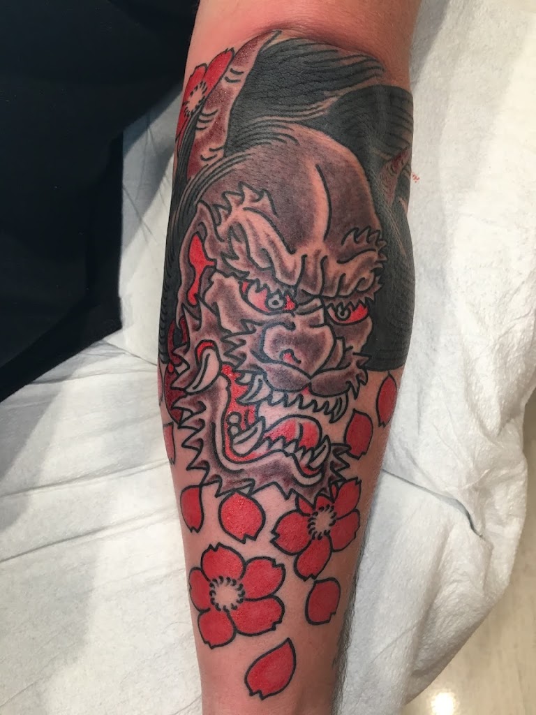 Tattoo work by Carl Hallowell, "Horisho" (5)