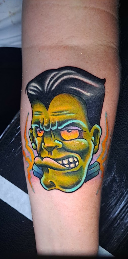 Electric Baboon Tattoo in Amarillo
