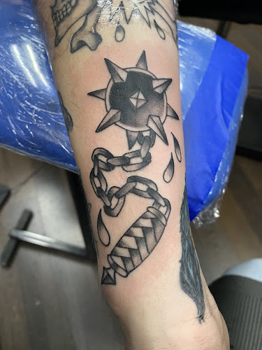 Electric Panther Tattoo in El Paso