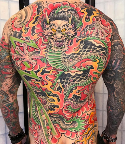 Great Wave Tattoo in Austin