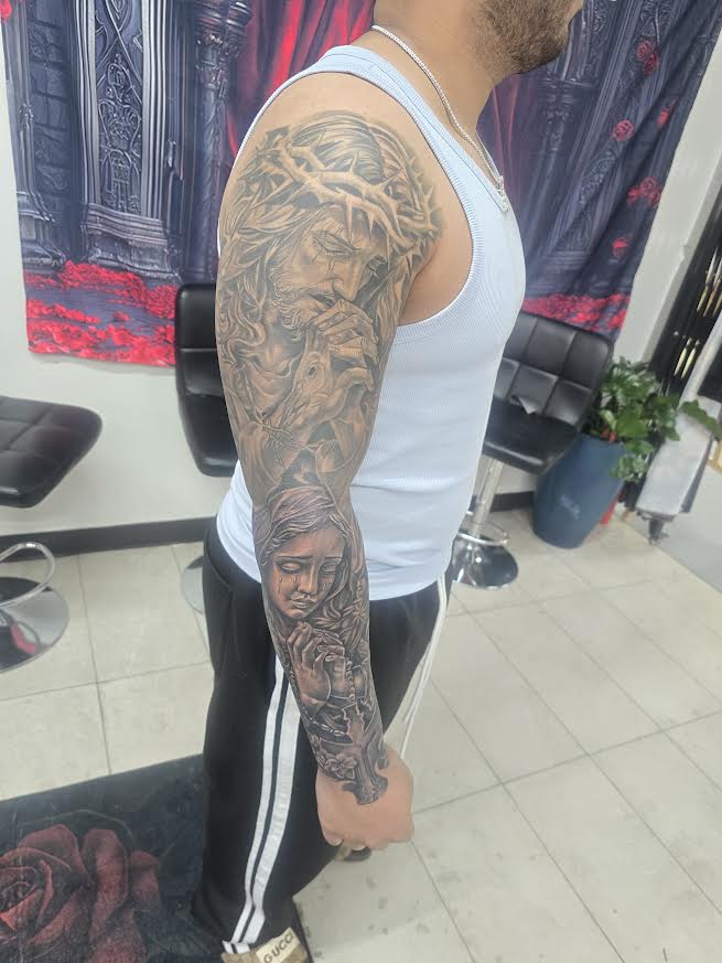 Hugo Olvera Tattoo in Garland