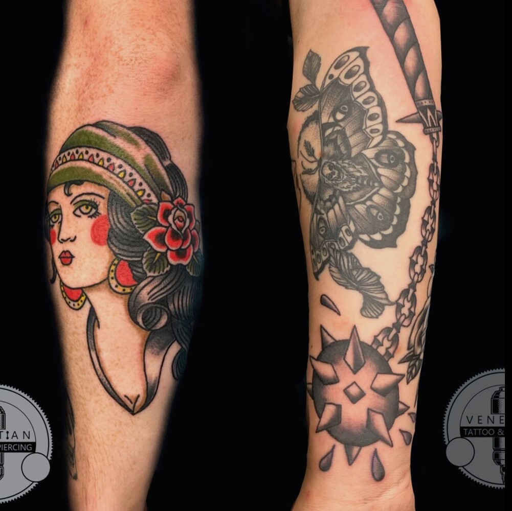 Tattoo work by Katy Piercing and Tattoo at Venetian (1)