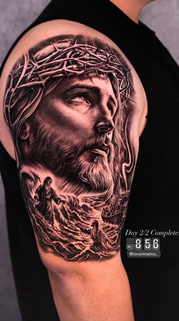 Tattoo work by lion's ink (4)