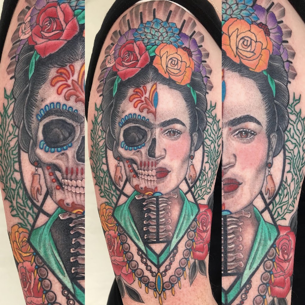 Modern Heart Tattoo in Austin
