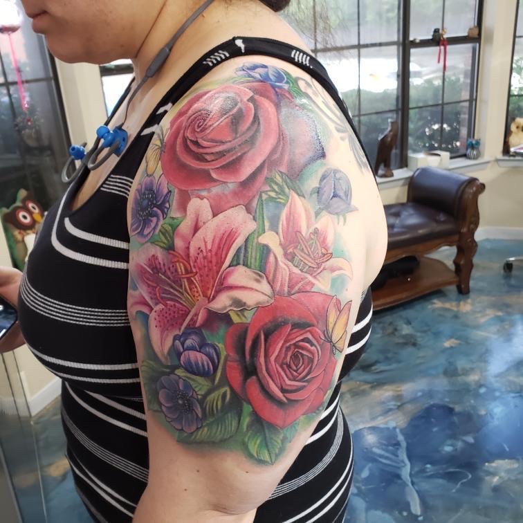 Tattoo work by Precisely Veiled Tattoo (1)