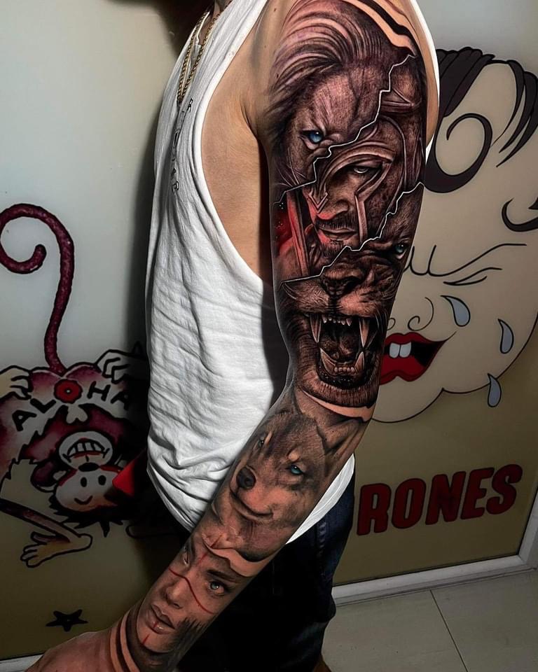 Tattoo work by Skin Deep Tattoo and Body Piercing (4)