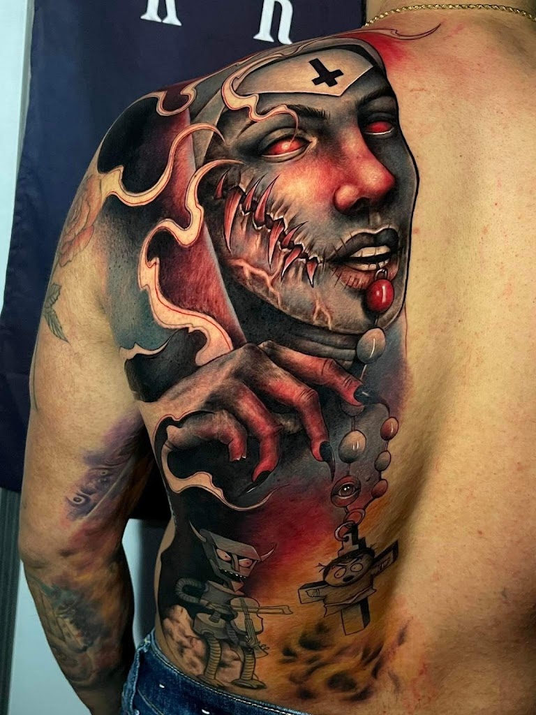 Tattoo work by Skin Deep Tattoo and Body Piercing (6)