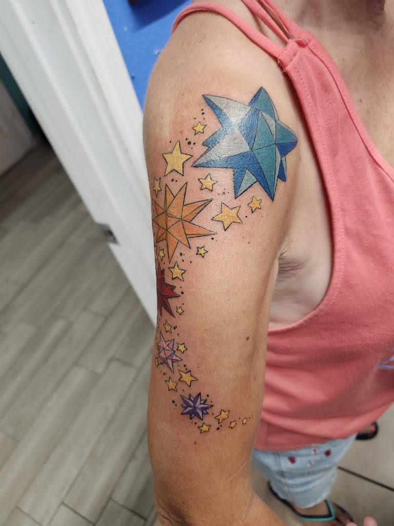 Tattoo work by South Texas Tattoo, Piercing, & Barber Shop (3)