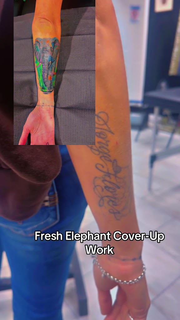 Tattoo work by Tattoo Whitney Houston (2)