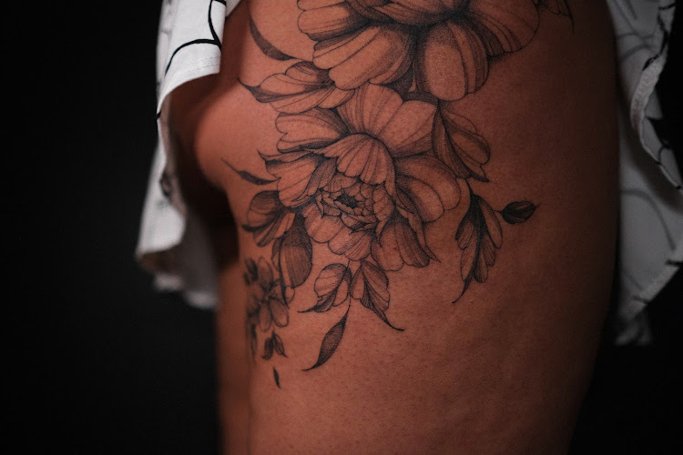 Temple Adorned Tattoo in Austin