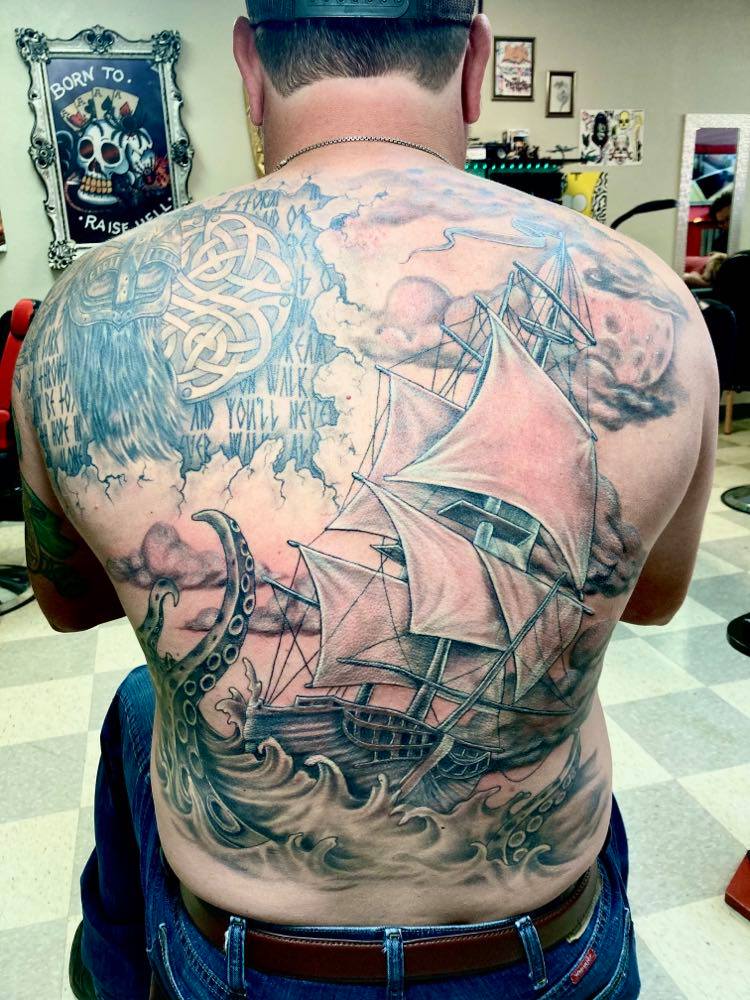 Tattoo work by Top Secret Tattoos and Piercings (5)